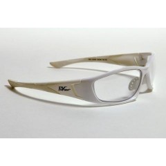 FB-Eye White Frame/ Clear Lenses